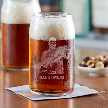 Custom Fishing Portrait Drinkware